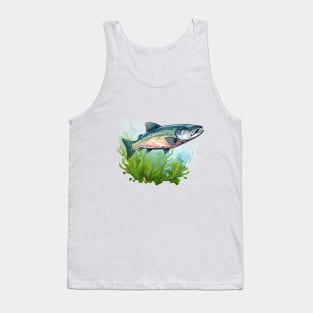 Pacific Northwest Salmon Tank Top